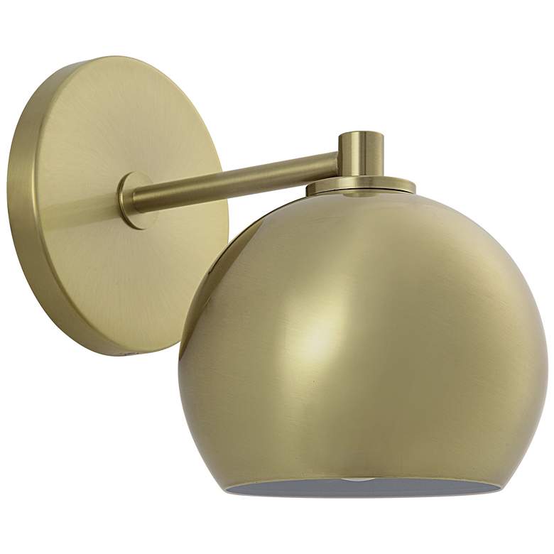 Image 1 Renwil Mattia Burnished Brass Wall Sconce 5.11x7.5x8"