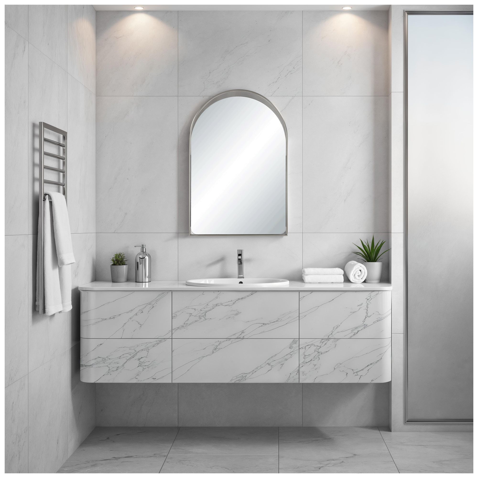Image 3 Renwil Mentha 30" H x 20" W Wall Mirror, Silver more views