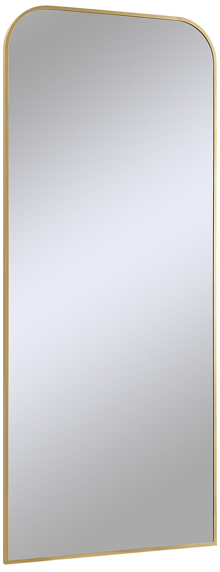 Image 4 Renwil Meryem 72" Tall Rectangle Full Length Mirror, Yellow more views
