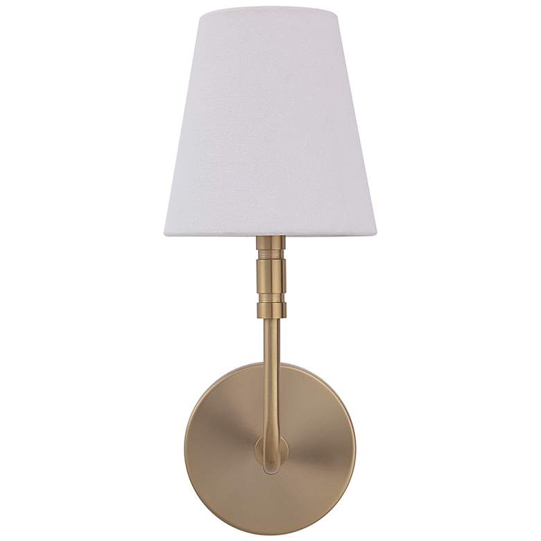 Image 1 Renwil Milia Plated Burnished Brass Wall Sconce 5.5x14.5x8"