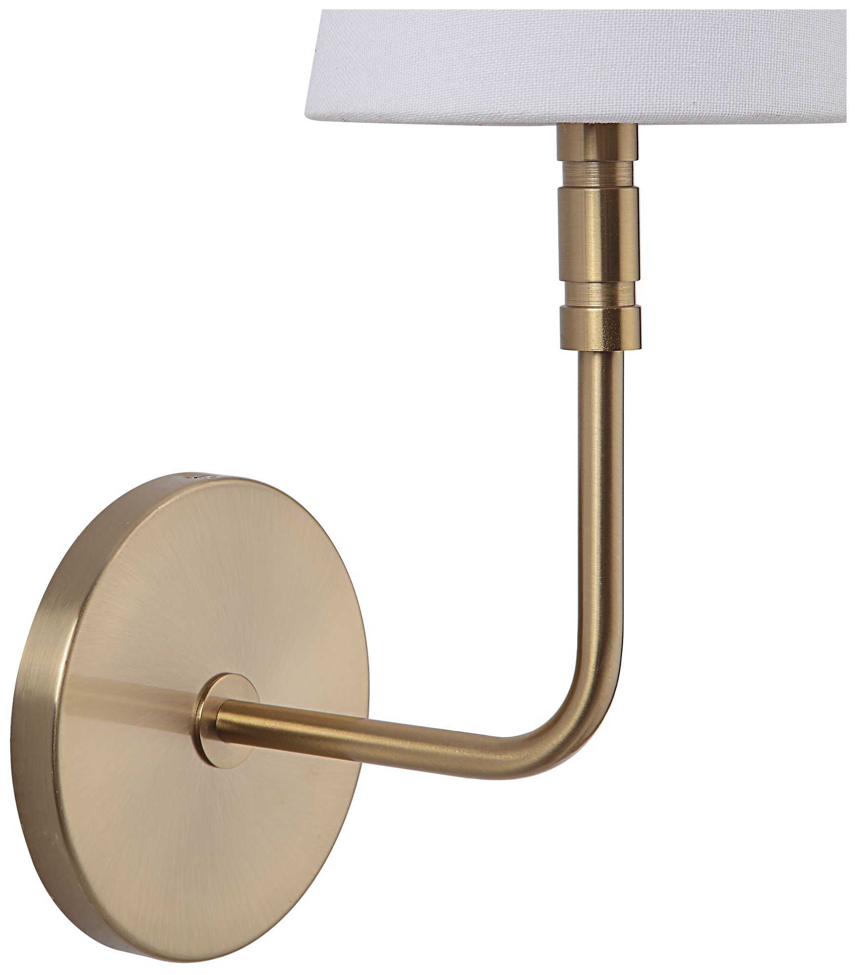 Image 5 Renwil Milia Plated Burnished Brass Wall Sconce 5.5x14.5x8" more views