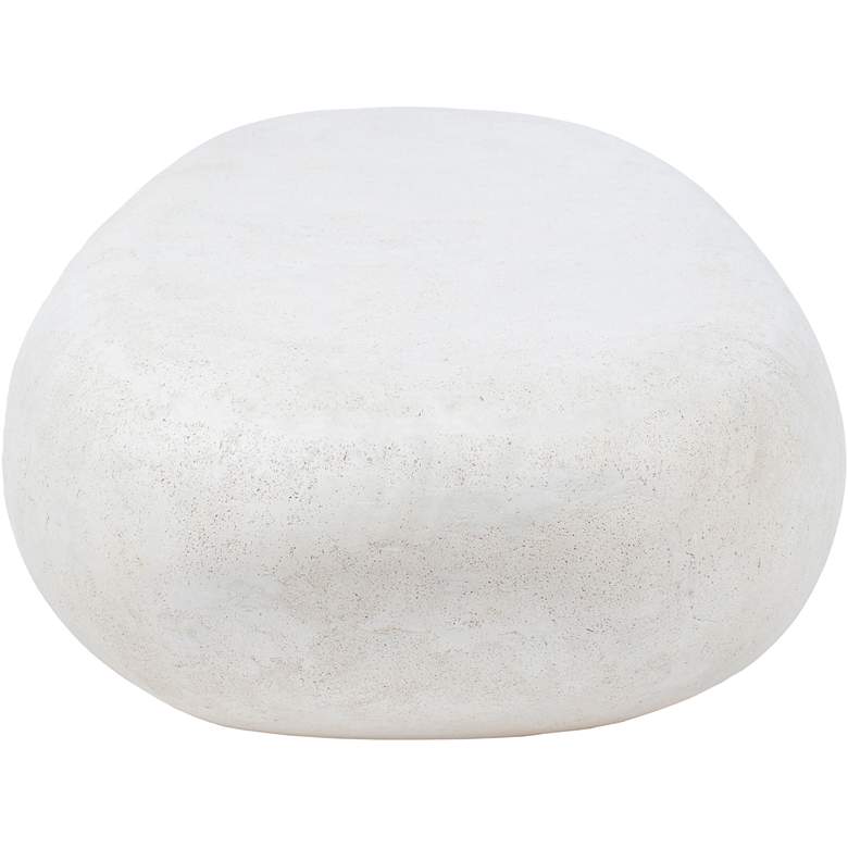 Image 3 Renwil Minda 46 3/4" Wide Natural Stone Indoor/Outdoor Bench more views