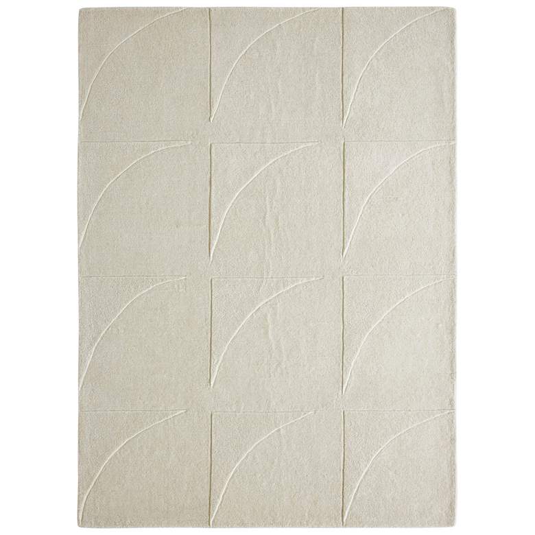 Image 1 Renwil Napoli 10183 5'3"x7'3" Off-White Wool Area Rug