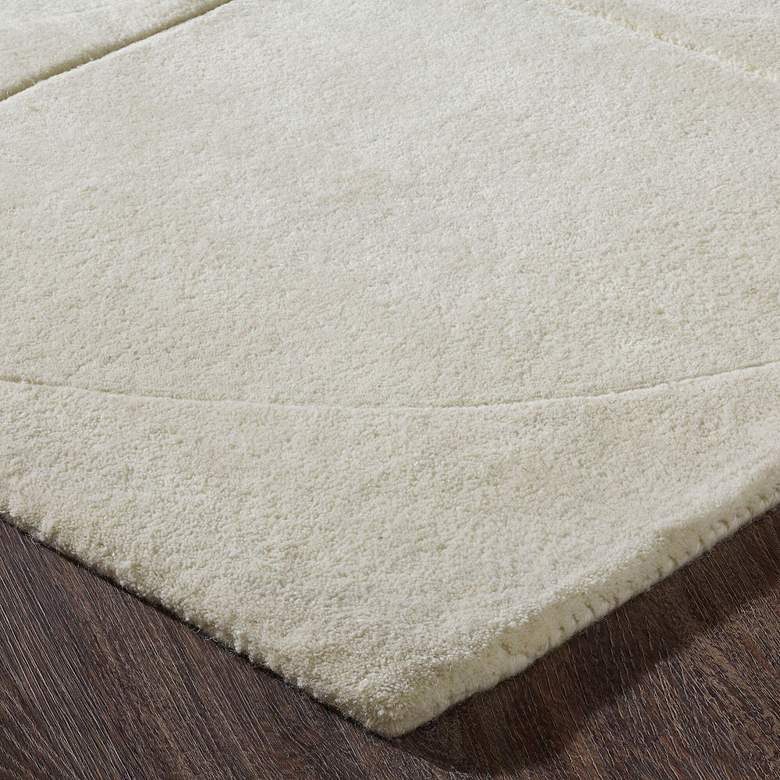 Image 2 Renwil Napoli 10183 5'3"x7'3" Off-White Wool Area Rug more views