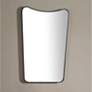 1_Renwil Nashua Matte Black Iron 24" x 36" Angled Wall Mirror