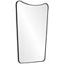 4_Renwil Nashua Matte Black Iron 24" x 36" Angled Wall Mirror more views