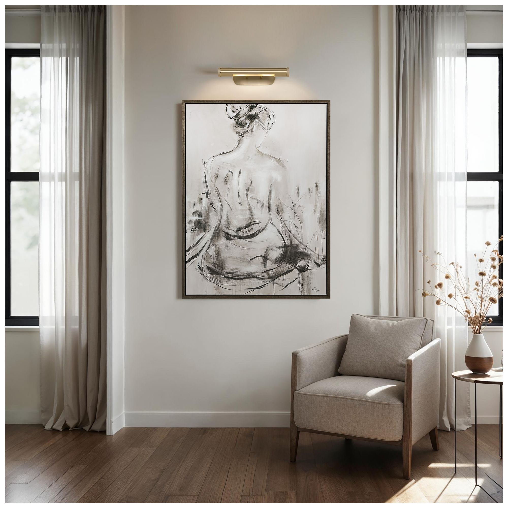 Image 3 Renwil Opale 4.5" Height Wall Sconce, Yellow more views