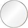 Renwil Oryx Gold Leaf 29 1/2" Round Wall Mirror