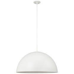 Renwil Ozona Aluminum Matte Off-White Ceiling Fixture Dia-27.5x13.5"H