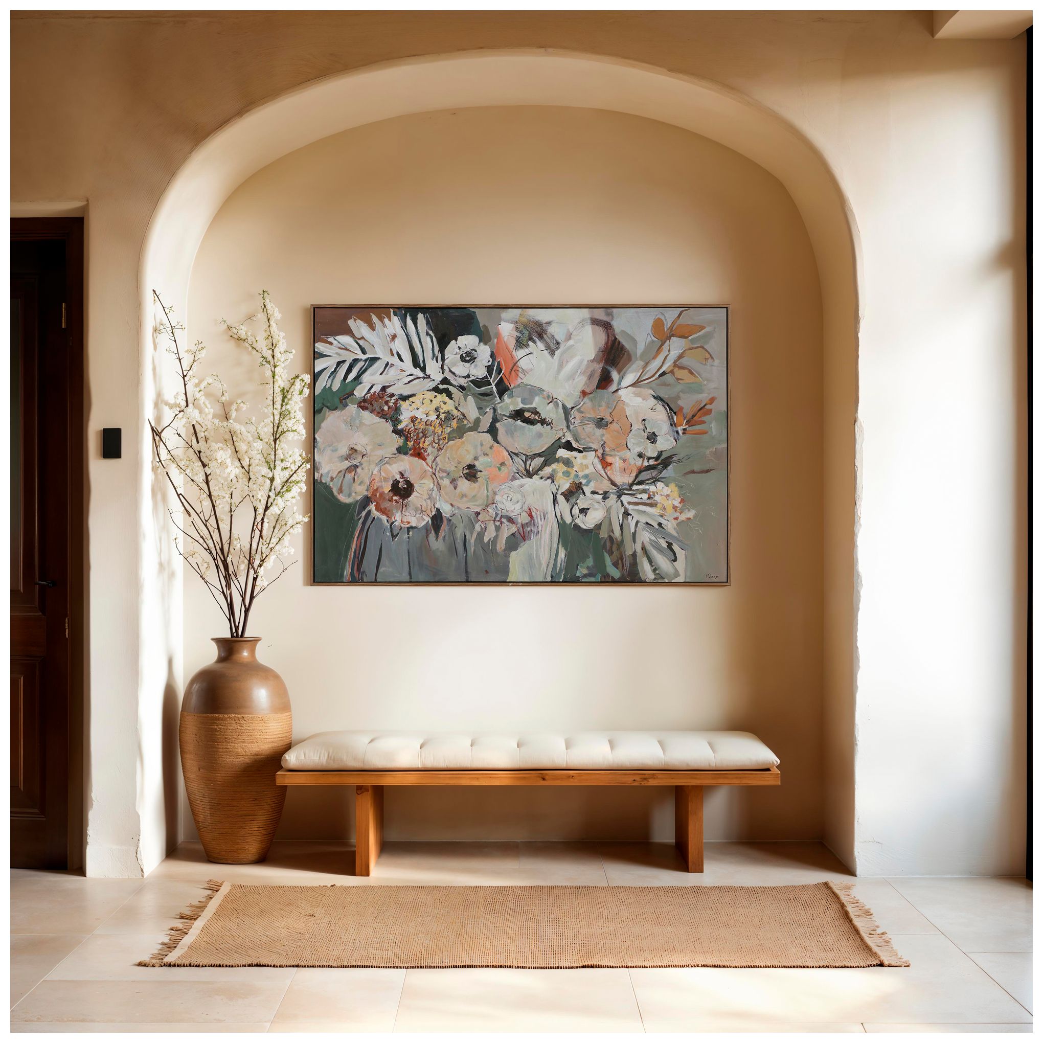 Image 5 Renwil Paine 40" H x 60" W Canvas Art more views