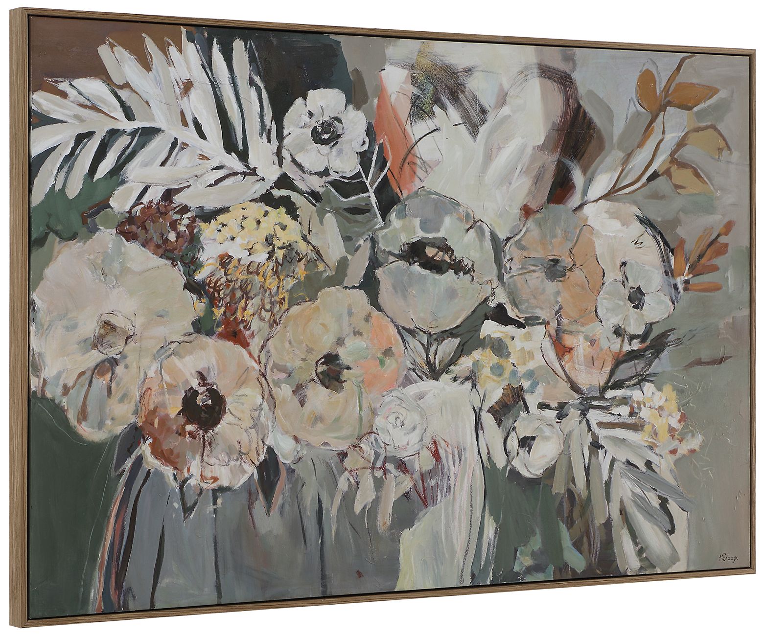 Image 7 Renwil Paine 40" H x 60" W Canvas Art more views
