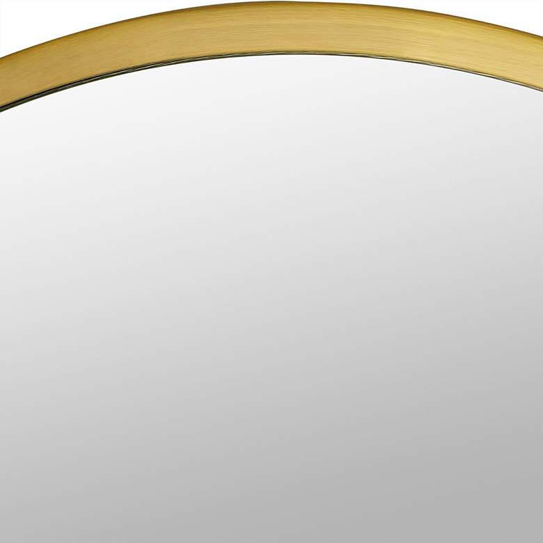 Image 3 Renwil Parga Iron Satin Brass Wall Mirror Dia-36 x 0.5 more views