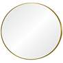 4_Renwil Parga Iron Satin Brass Wall Mirror Dia-36 x 0.5 more views
