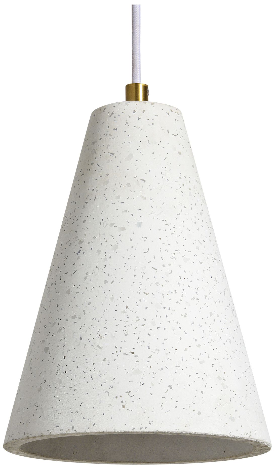 Renwil Paula Terrazzo Off-White with Speckles Ceiling Fixture