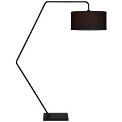 Renwil Penelin 65 1/4" High Iron Matte Black Modern Floor Lamp