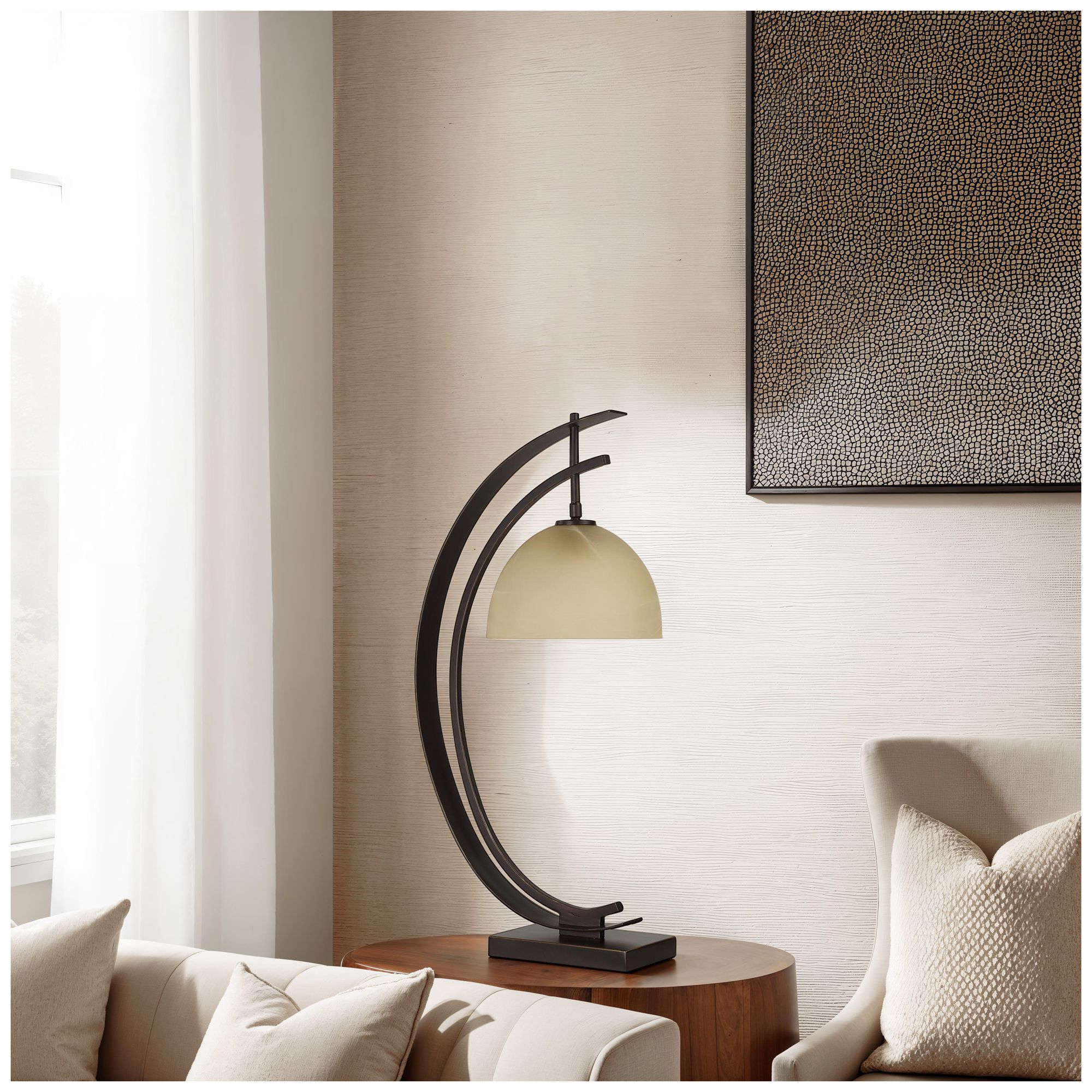 Image 2 Renwil Pervinca 28.125" Height Table Lamp, Brown more views