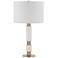 Renwil Pirot 26 1/2" High Natural Honed White Marble Table Lamp