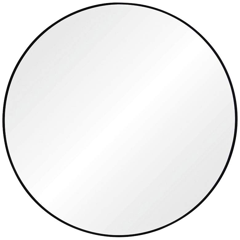 Image 2 Renwil Posadas Iron Matte Black Wall Mirror