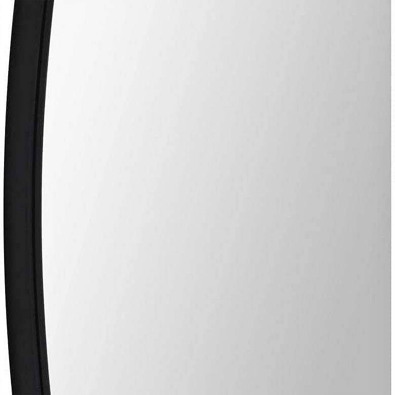 Image 3 Renwil Posadas Iron Matte Black Wall Mirror more views
