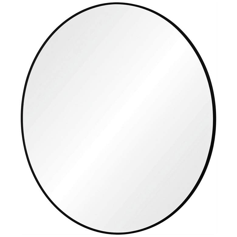 Image 5 Renwil Posadas Iron Matte Black Wall Mirror more views