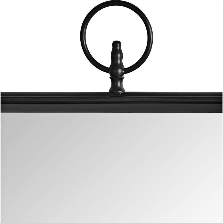 Image 3 Renwil Priscilla Iron Matte Black Wall Mirror 22 x 39.5 x 1 more views