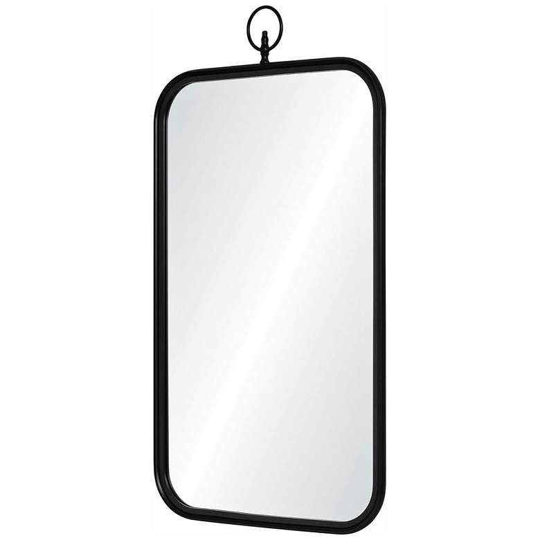 Image 4 Renwil Priscilla Iron Matte Black Wall Mirror 22 x 39.5 x 1 more views