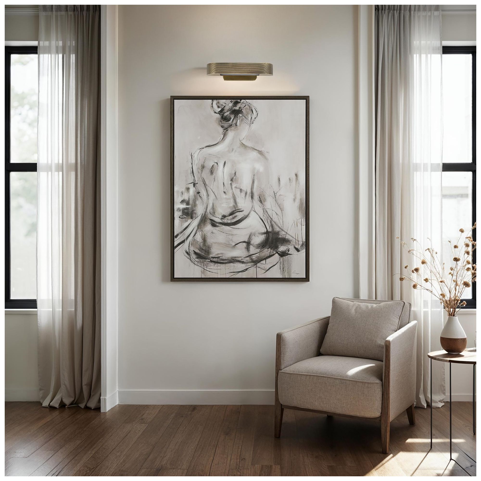 Image 2 Renwil Priya 4.5" Height Wall Sconce, Yellow more views