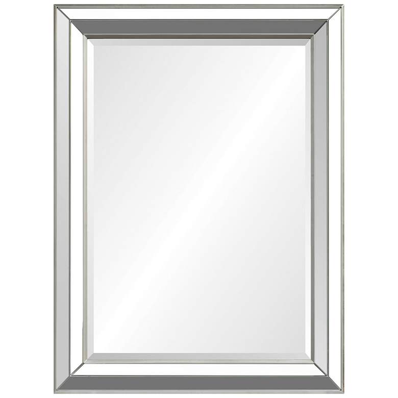 Image 2 Renwil Quite 30" x 40" Silver Leaf Rectangular Wall Mirror