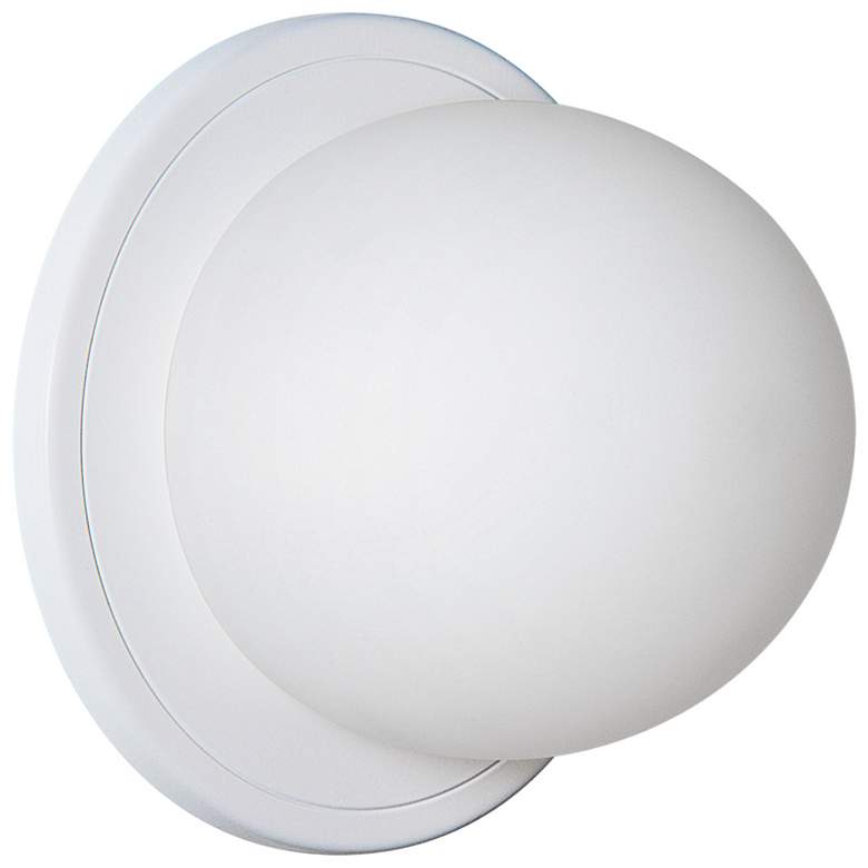 Image 1 Renwil Raquel Etched White Wall Sconces Dia-6.5x 4.25"H
