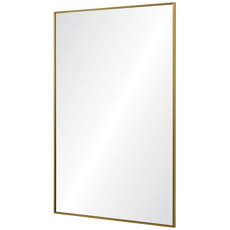 Image 5 Renwil Raydon Iron Satin Brass Wall Mirror 24 x 36 x 0.5 more views