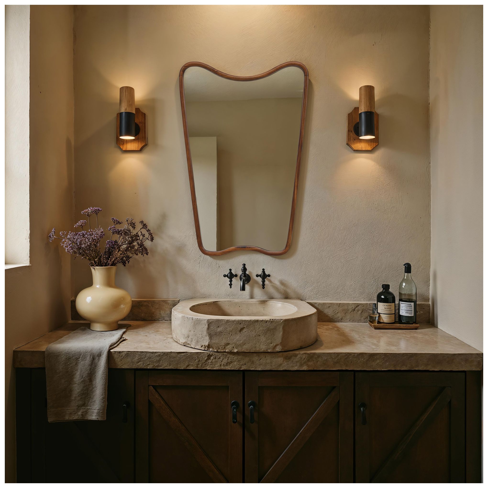 Image 2 Renwil Reverie 35.75" H x 23.75" W Wall Mirror, Walnut more views