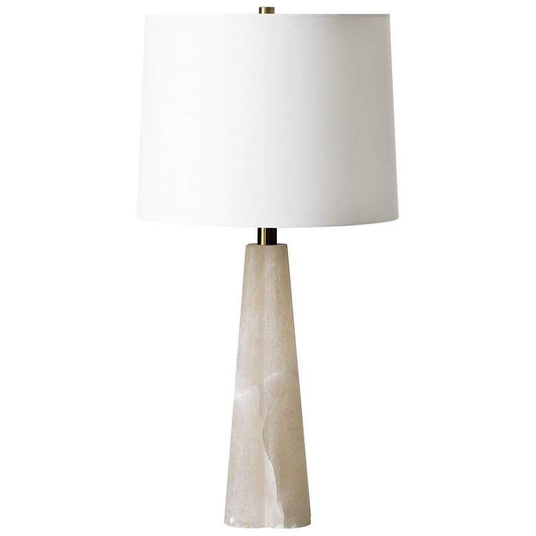 Image 1 Renwil Rima 24 1/2" High Modern White Onyx Table Lamp