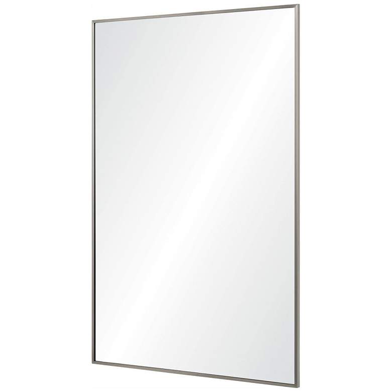 Image 5 Renwil Roderick Iron Satin Nickel Wall Mirror 24 x 36 x 0.5 more views