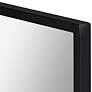 5_Renwil Rosanna Matte Black Iron 30" x 40" Rectangular Wall Mirror more views