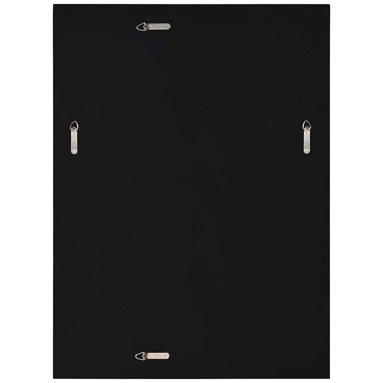 Image 6 Renwil Rosanna Matte Black Iron 30" x 40" Rectangular Wall Mirror more views