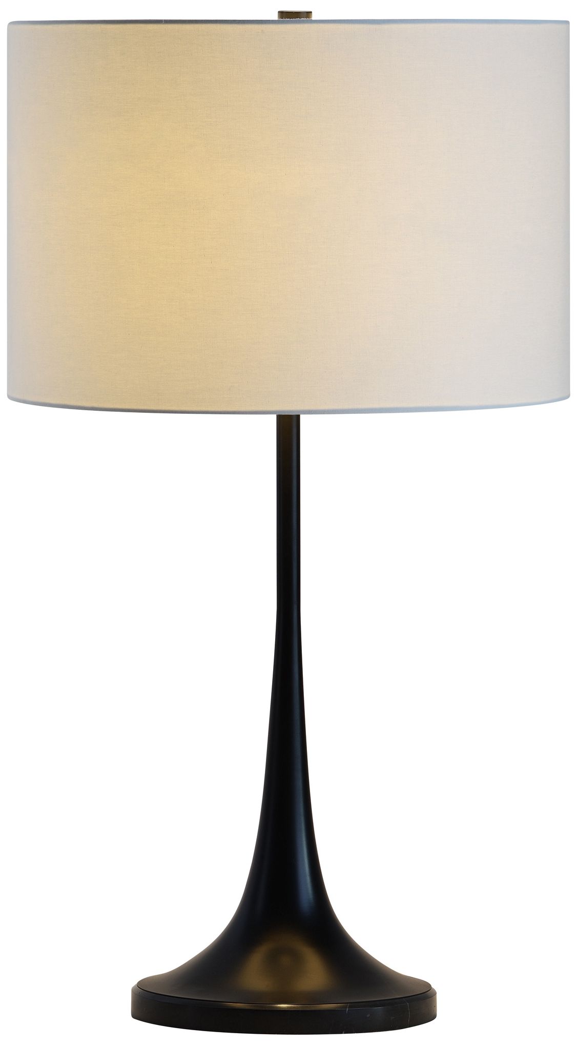 Renwil Salvora 10.5" Height Table Lamp, Black