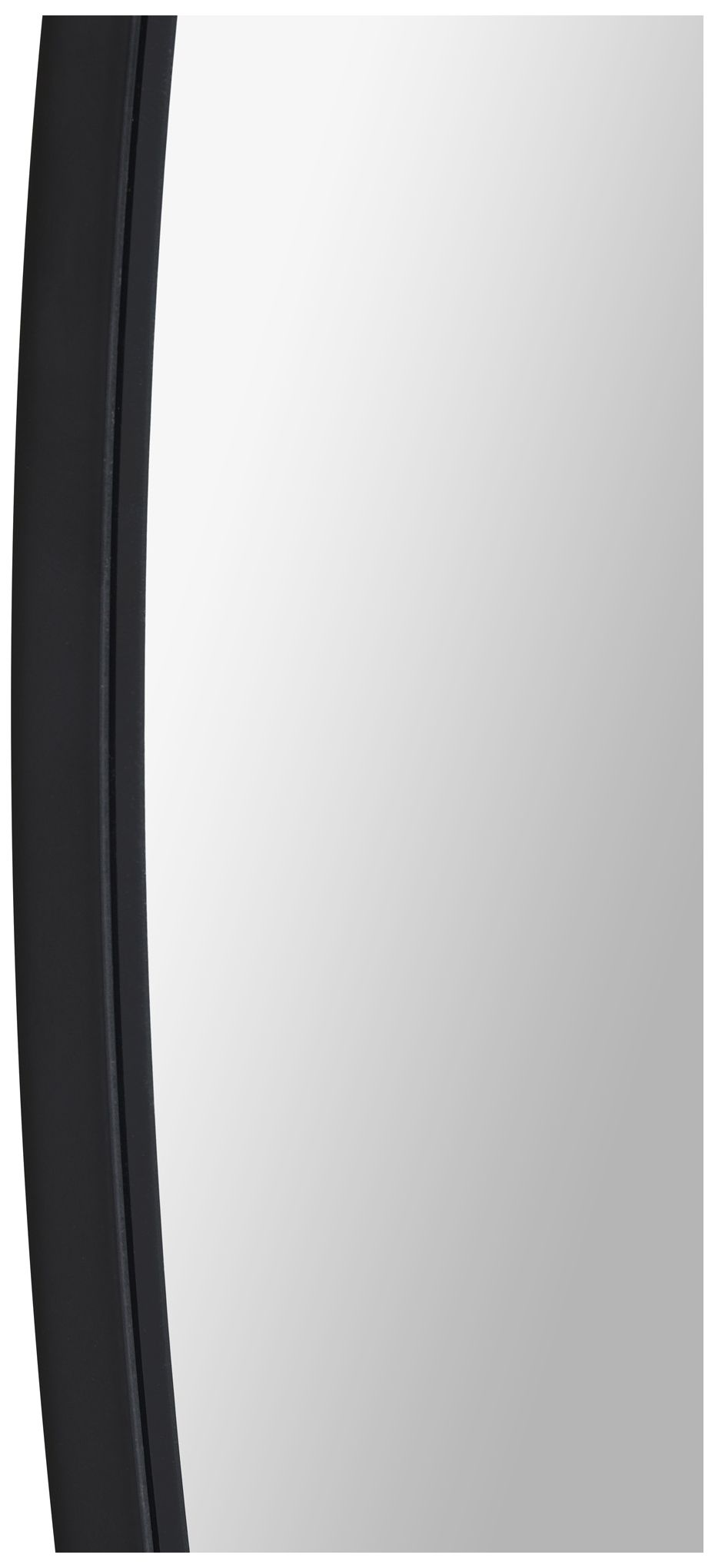 Image 5 Renwil Sami 48" Tall Round Wall Mirror, Black more views
