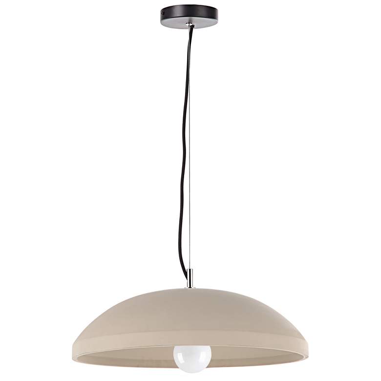 Image 1 Renwil Scilla Concrete Matte Beige Ceiling Fixture Dia-18x6.75"H