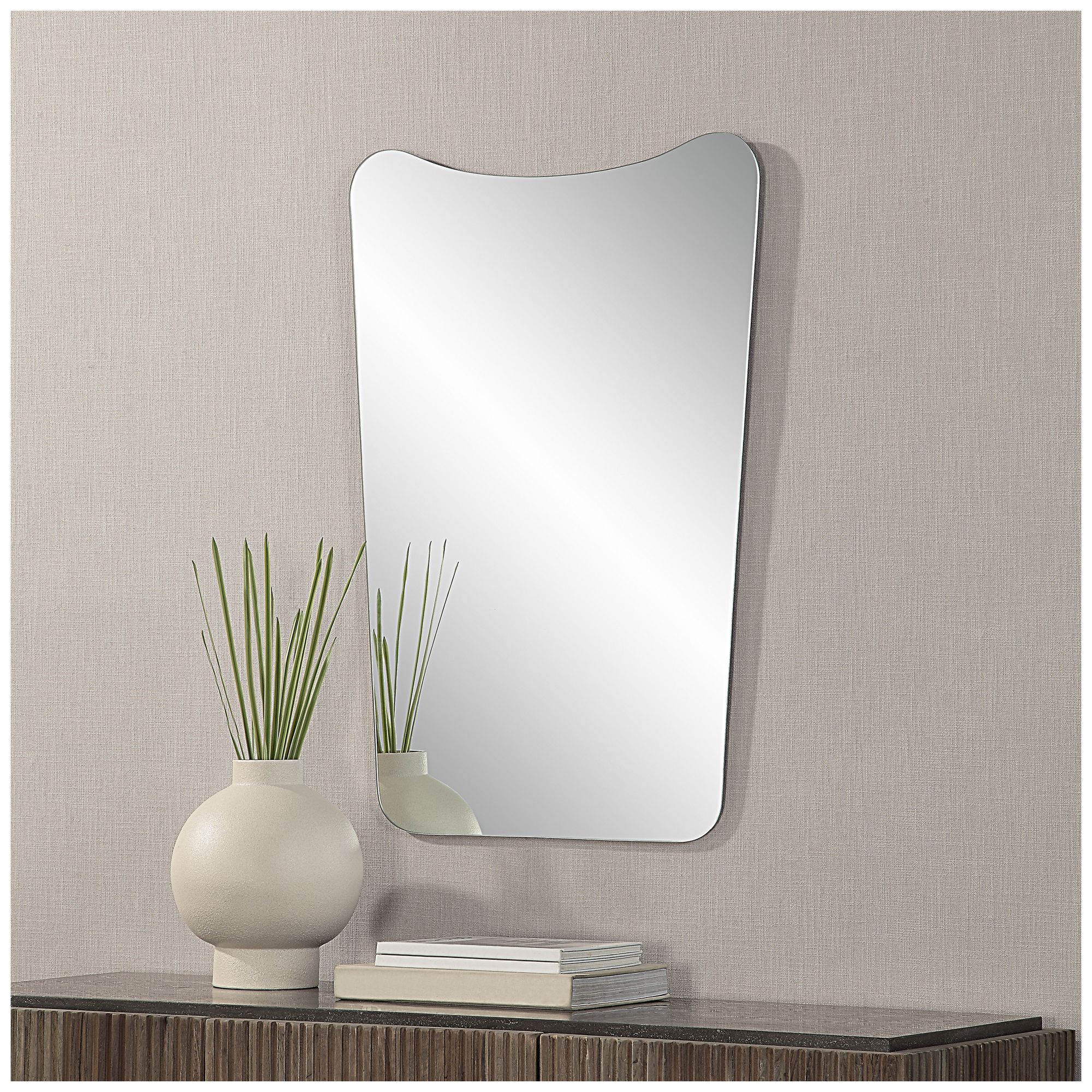 Image 2 Renwil Selene 36" Tall Rectangular Mirror more views