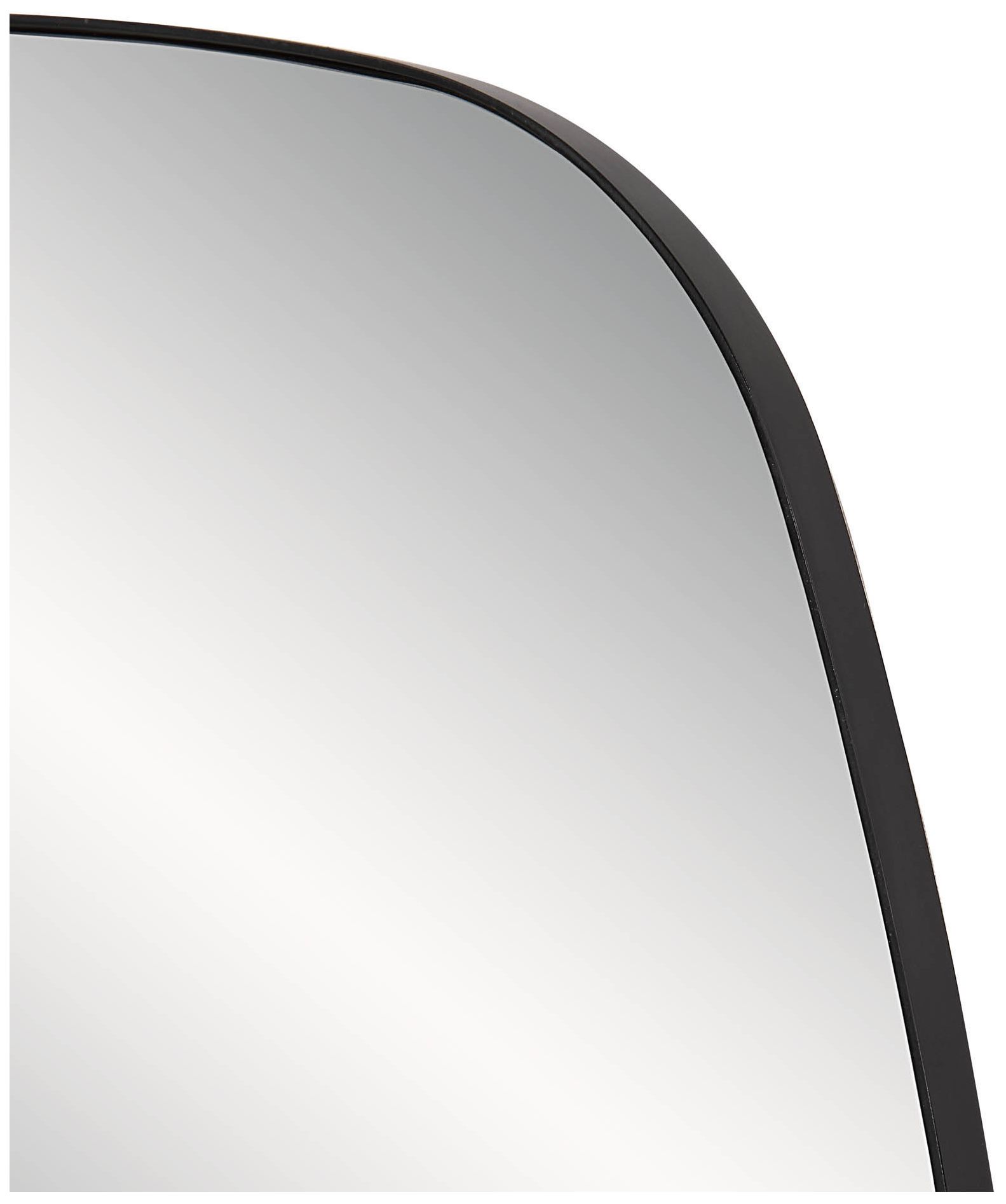 Image 3 Renwil Sparti 36" Tall Square Wall Mirror, Black more views