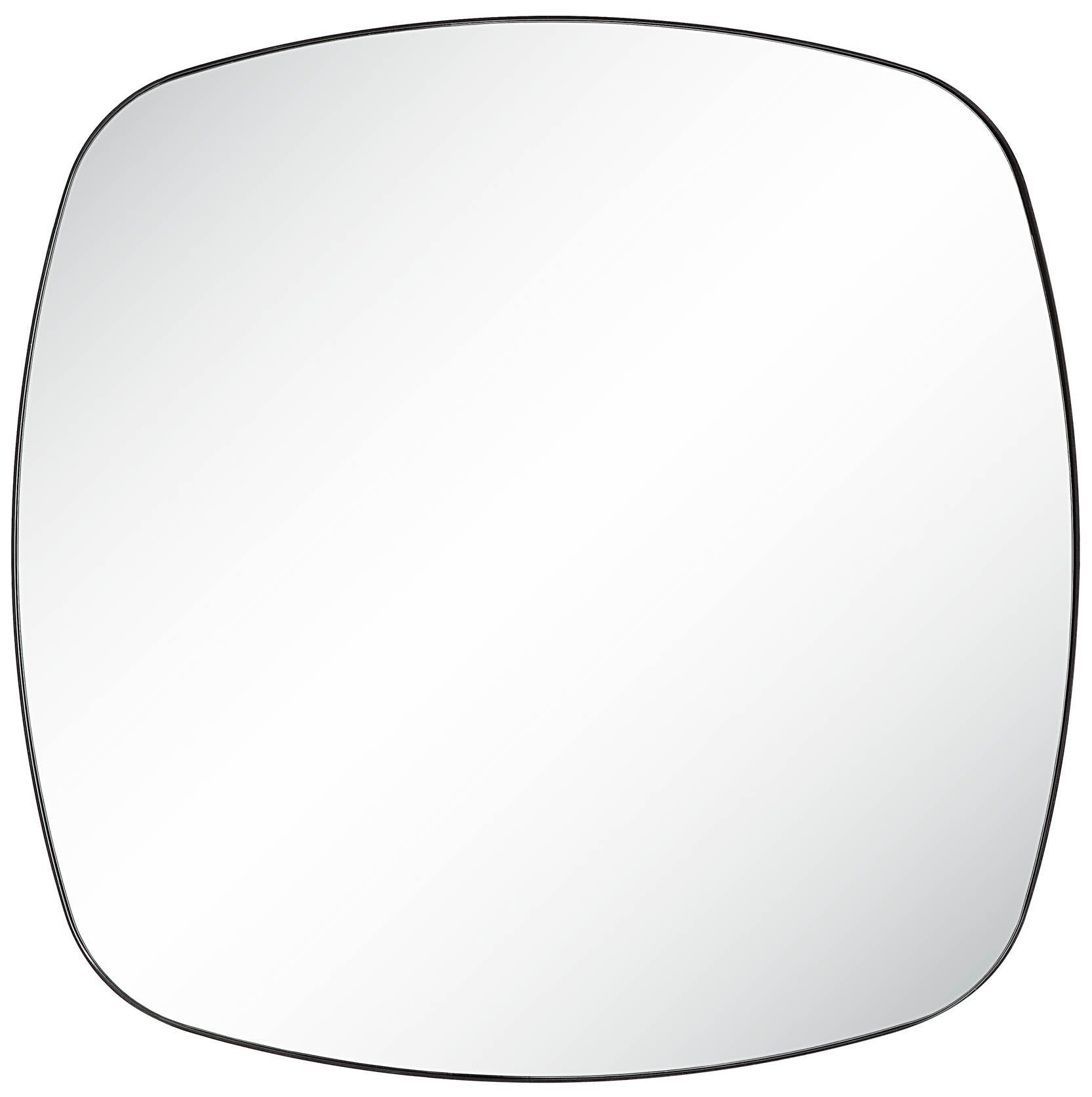 Image 4 Renwil Sparti 36" Tall Square Wall Mirror, Black more views