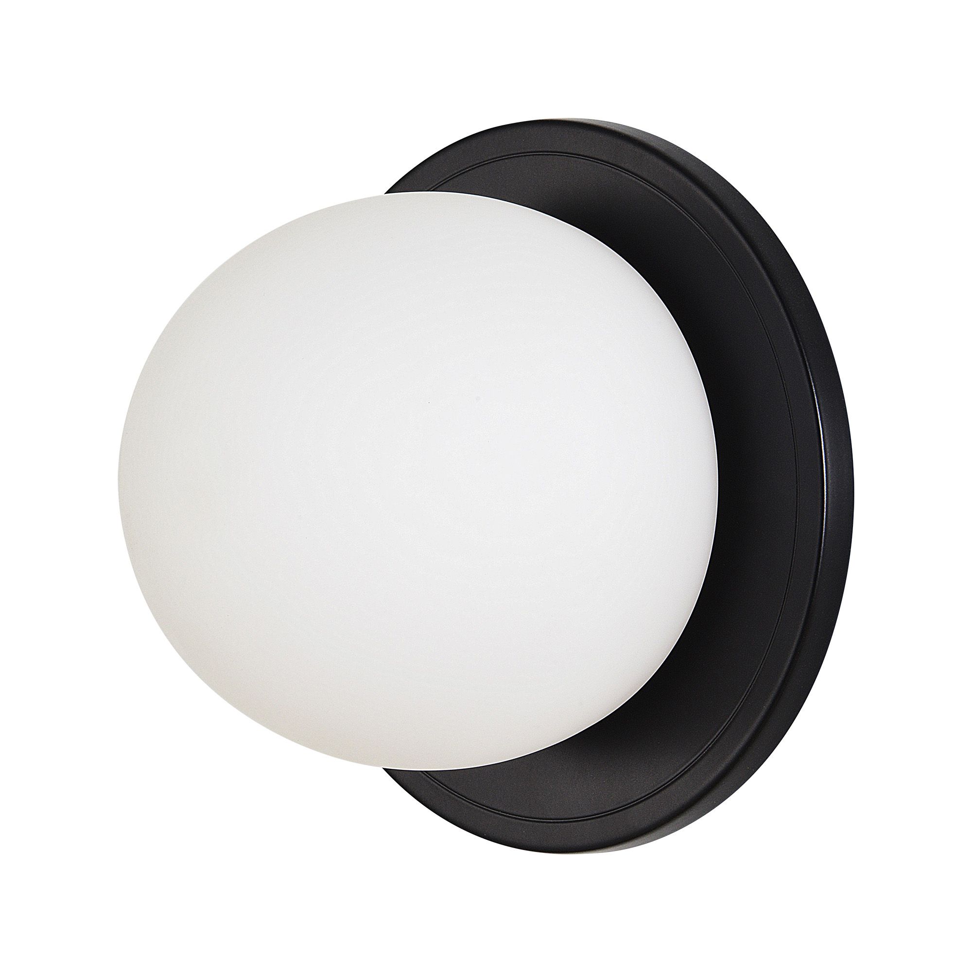 Image 2 Renwil Sybil Powder Coated Matte Black Wall Sconce Dia-6.5x4.25"H more views