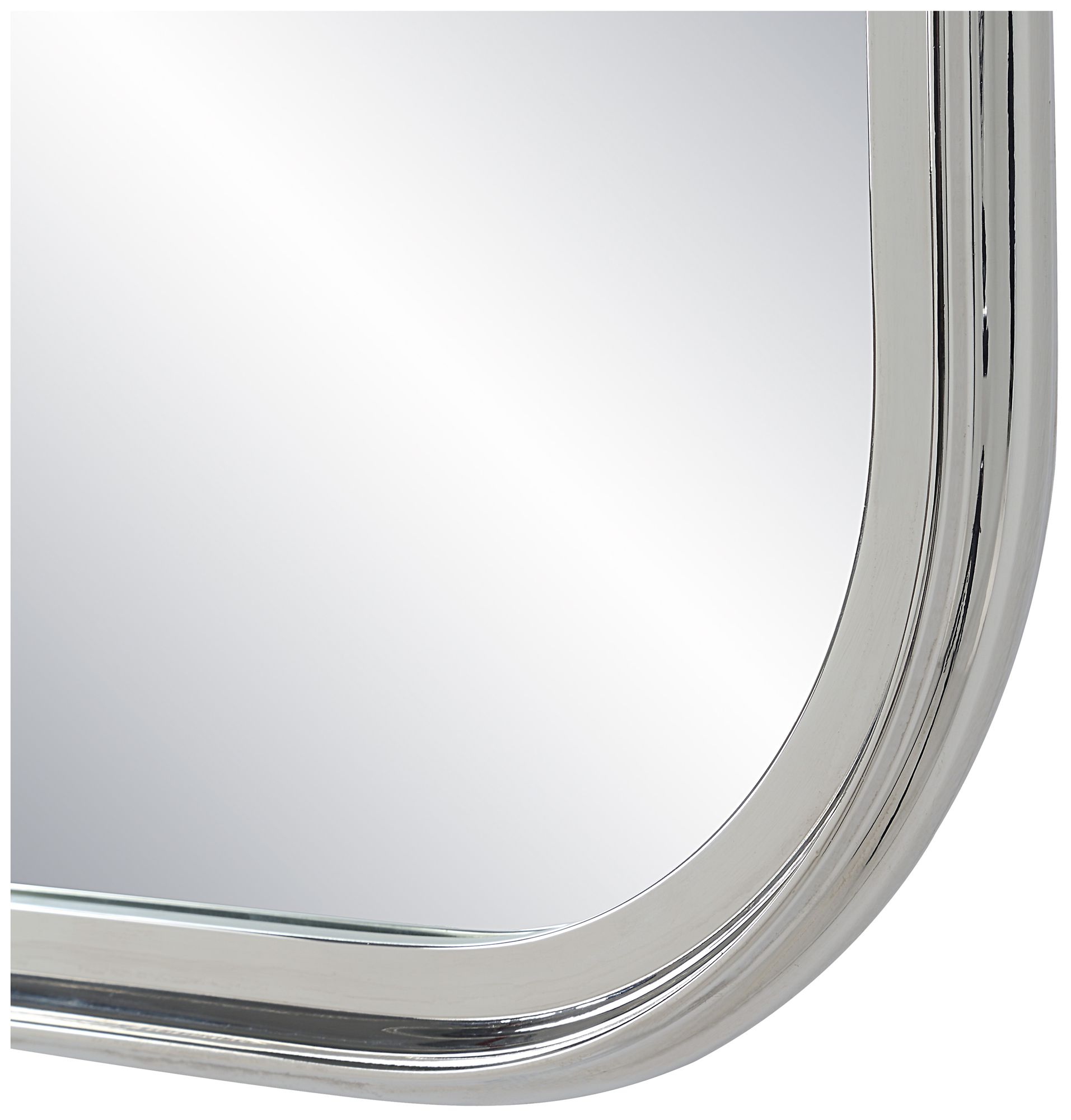 Image 3 Renwil Sylvie 36" Tall Rectangle Wall Mirror, Grey more views