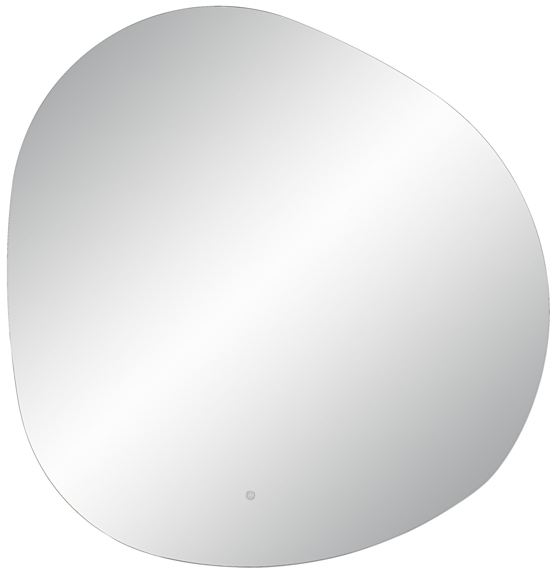 Image 3 Renwil Terni 45" Tall Irregular LED Mirror, Clear more views