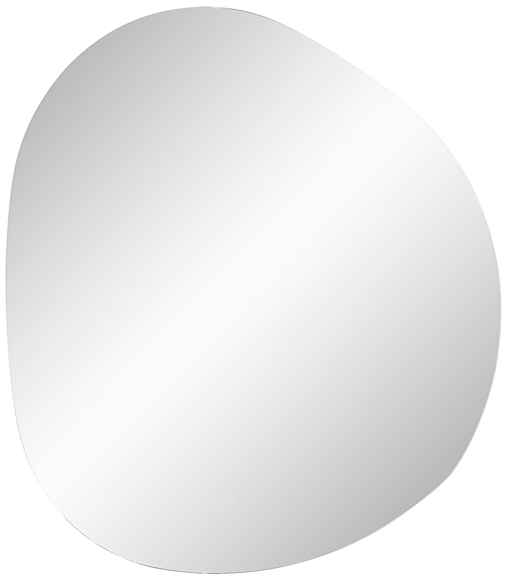 Image 5 Renwil Terni 45" Tall Irregular LED Mirror, Clear more views
