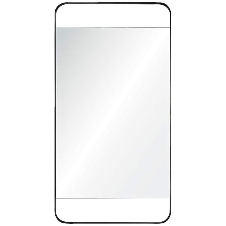 Image 2 Renwil Tiffey Charcoal Gray 20" x 38 1/4" Rectangular Wall Mirror