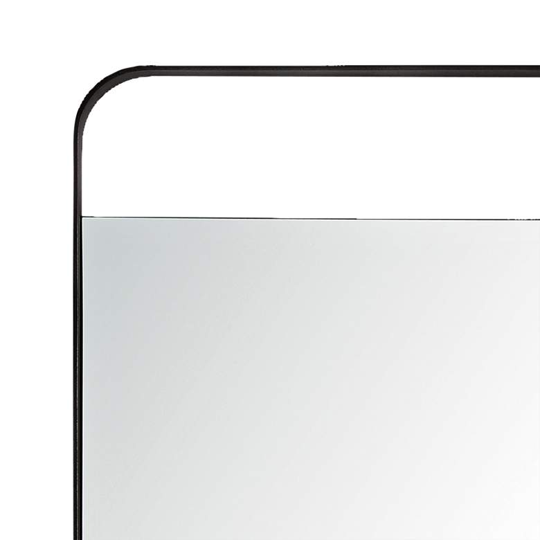Image 3 Renwil Tiffey Charcoal Gray 20" x 38 1/4" Rectangular Wall Mirror more views