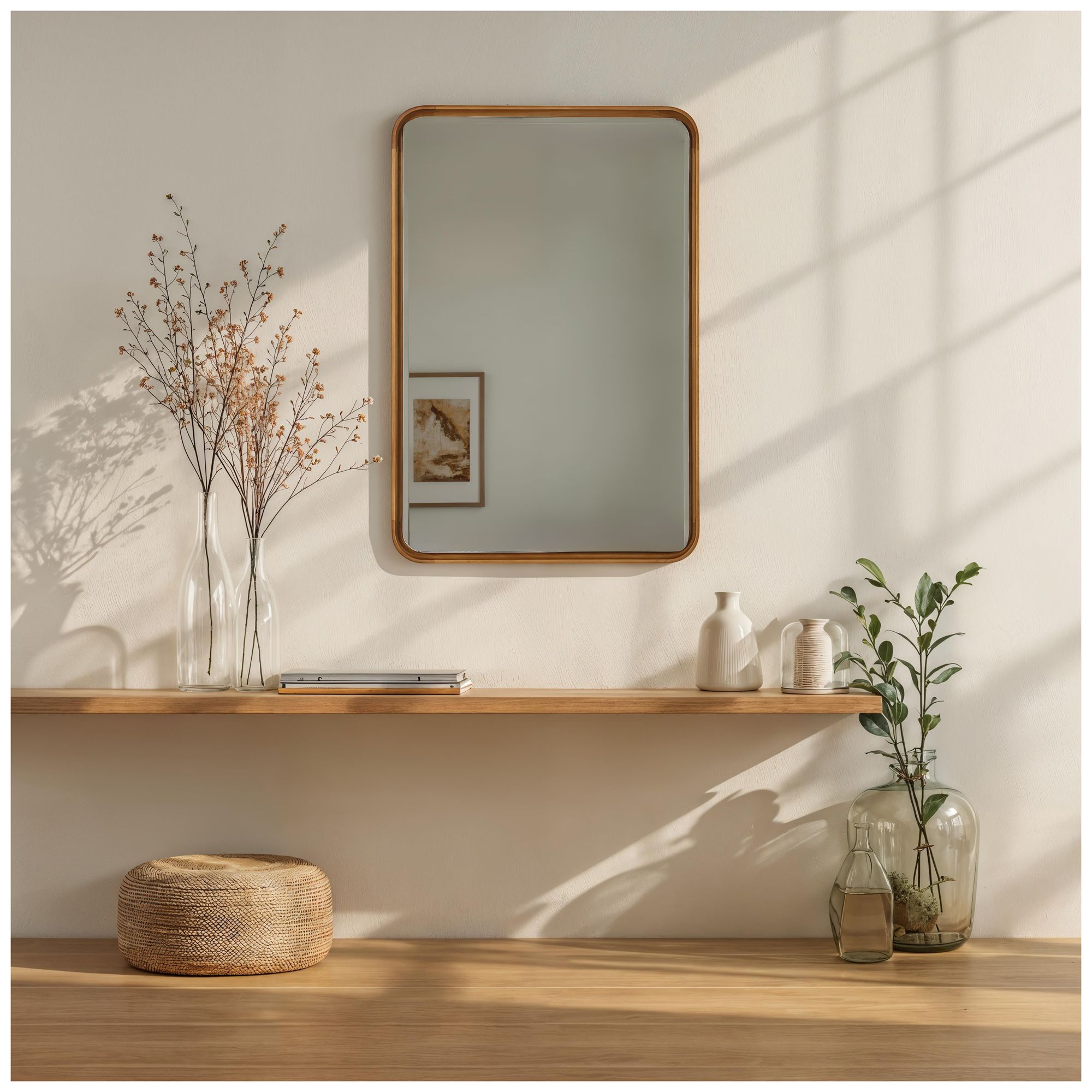Image 2 Renwil Tillie 36" H x 24" W Wall Mirror, Beige more views