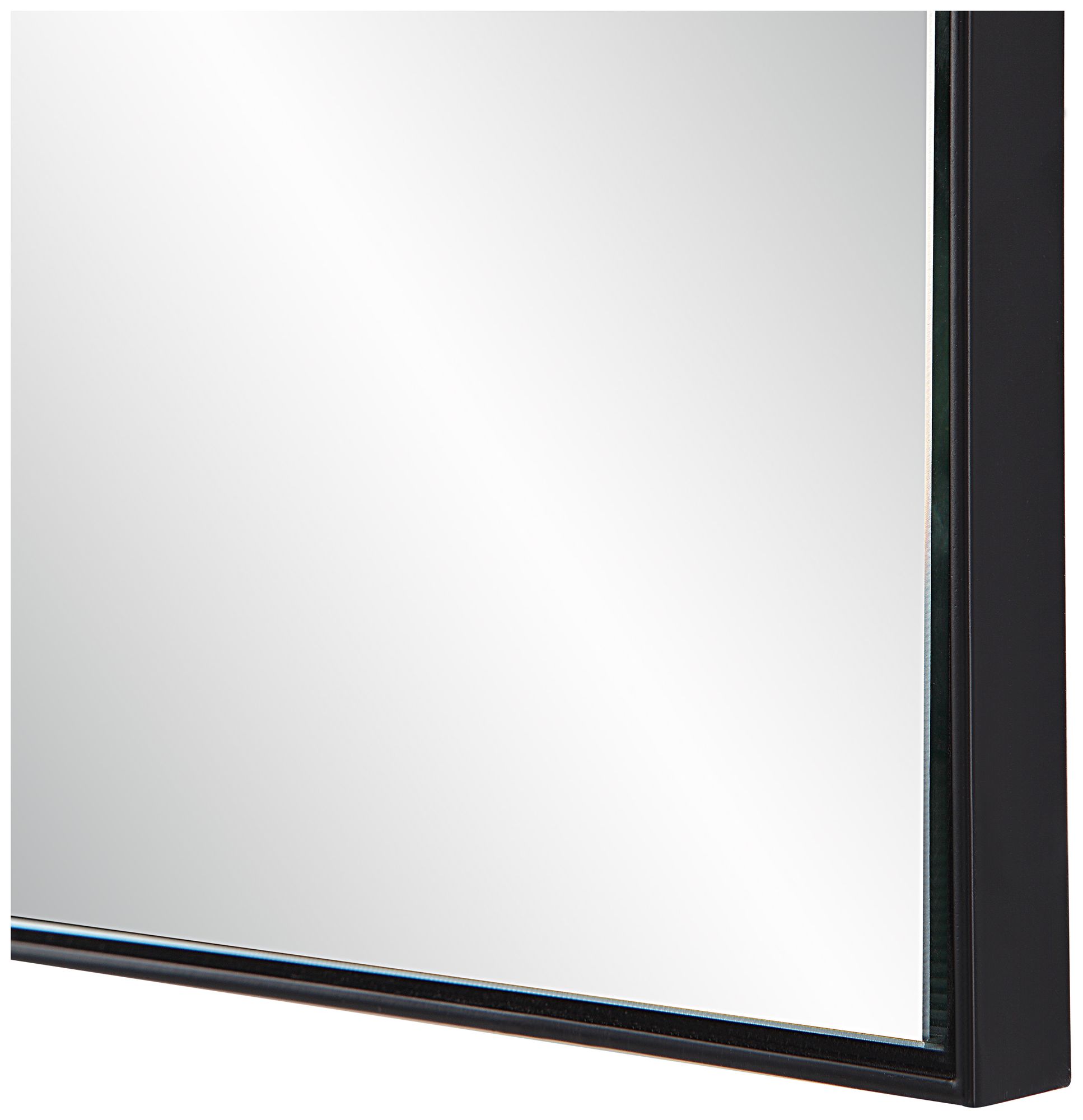 Thumbnail3 of Renwil Titel 36" Tall Rectangular Mirror, Matte Black more views