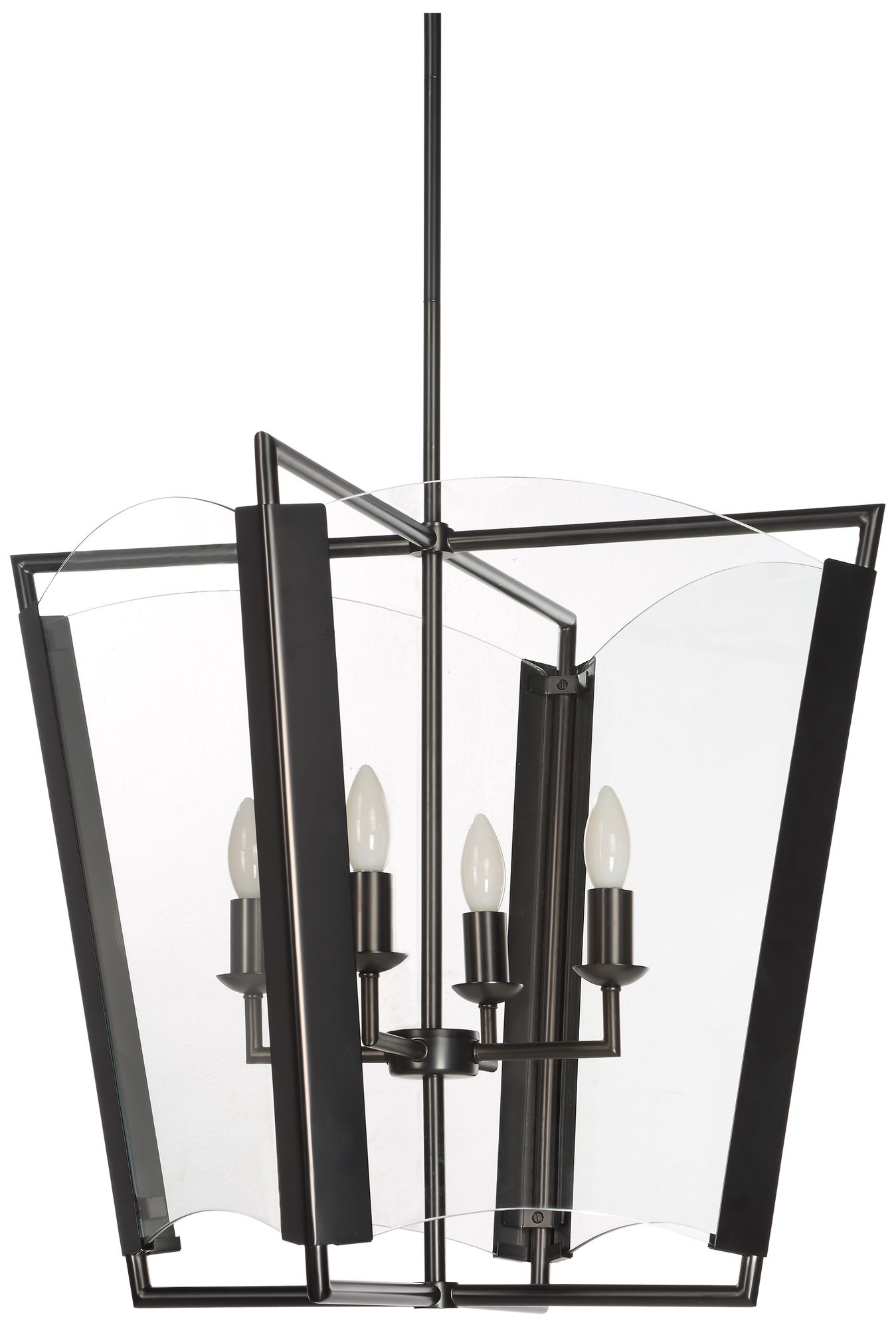 Renwil Toussaint 82.25" Height Ceiling Fixture, Clear